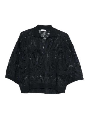 BRUNELLO CUCINELLI: polo shirts - V-Neck Sweater