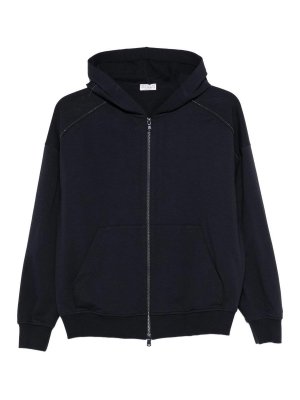 BRUNELLO CUCINELLI: Sweatshirts und Pullover - Sweatshirt - Blau