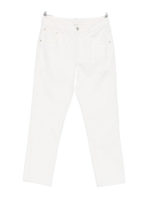 BRUNELLO CUCINELLI: ストレートジーンズ - ストレートジーンズ - ベージュ