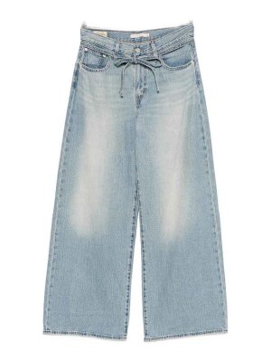 LEVI'S: jeans dritti, a sigaretta - Jeans Con Nodo Alla Vita