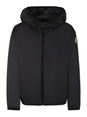 MONCLER JR: Vestes-rembourrees - Blouson Rembourré - Noir