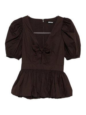 ROTATE Birger Christensen: Kurze Kleider - Kurzes Kleid - Braun