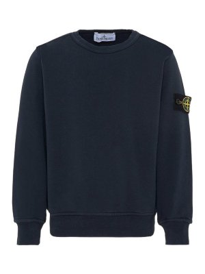 STONE ISLAND: スウェット＆セーター - スウェットシャツ/セーター - ブルー