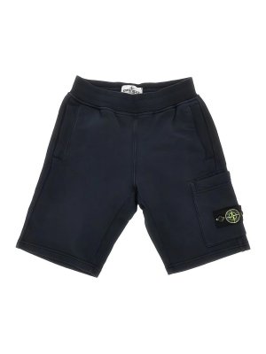 STONE ISLAND: Trousers Shorts - Shorts With Compass Application