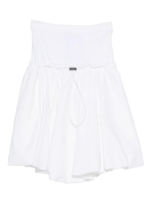 The Attico: Knielange und Midi Röcke - Midirock - Weiß