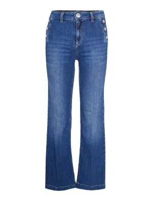 Liu Jo: straight leg jeans - Jeans With Buttons