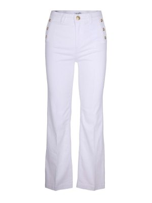 Liu Jo: Jeans Rectos - Vaqueros Rectos - Blanco