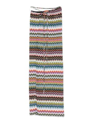 MISSONI: Knee length skirts & Midi - Skirt With Chevron Pattern
