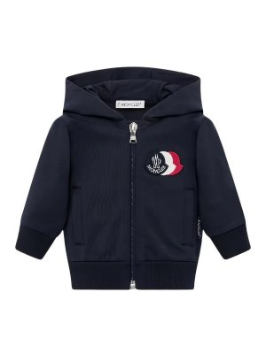 MONCLER JR: Felpe e maglie - Felpa Con Zip
