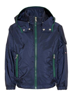 MONCLER JR: giacche casual - Giacca Con Cappuccio E Zip