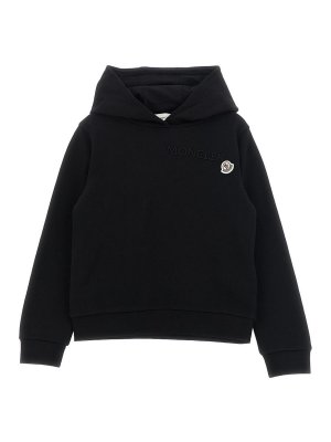 MONCLER JR: Sweatshirts & Sweaters - Sweatshirt with logo and hood