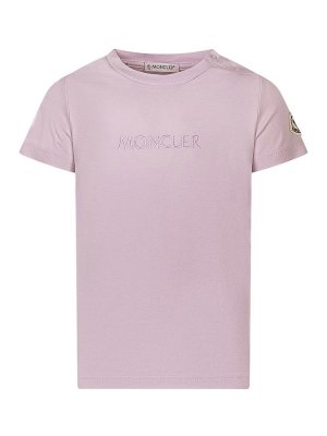 MONCLER JR: Camisetas - Camiseta - Púrpura