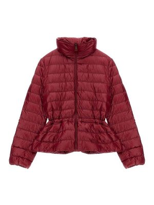 MONCLER JR: Chaquetas y Chaquetones acolchados - Chaqueta Alcochada - Rojo
