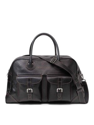 BRUNELLO CUCINELLI: トートバッグ - トートバッグ - 黒