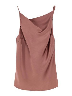 ALYSI: Tops & Tank tops - Top In Satin