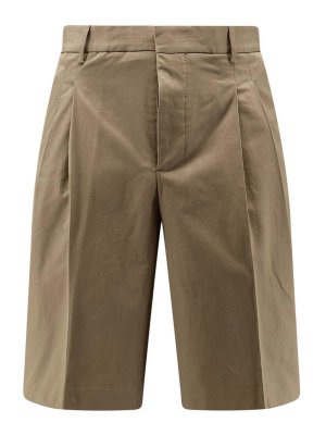 AMI PARIS: トラウザーショーツ - ショートパンツ - ベージュ