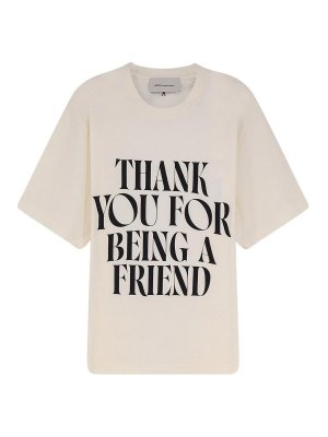 AMI PARIS: T-shirts - T-Shirt - Weiß