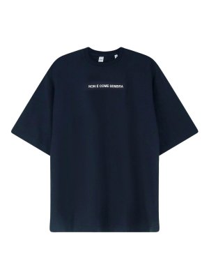 ASPESI: T-shirts - T-Shirt - Bleu