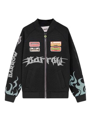 BARROW: casual jackets - Mesh and nylon jacket