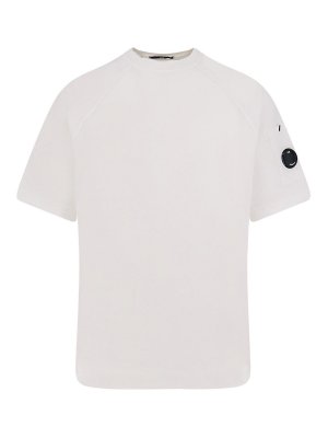 C.P. COMPANY: T-shirts - T-Shirt - Weiß