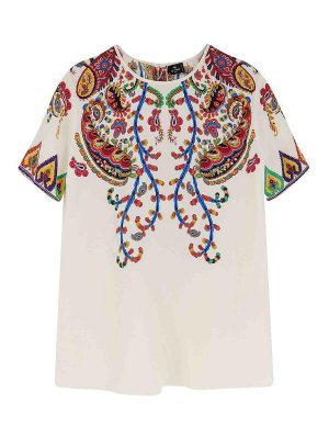 ETRO: トップス＆タンクトップ - トップ/タンクトップ - マルチカラー