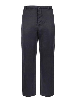 MASSIMO OSTI STUDIO: Pantalons casual - Pantalons Décontractés - Bleu
