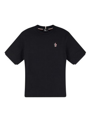 MONCLER: t-shirts - T-Shirt In Cotone