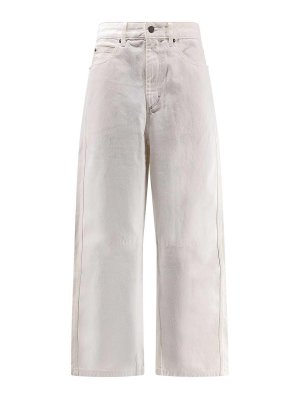 SOEUR: Straight Leg Jeans - Straight Leg Jeans - Weiß