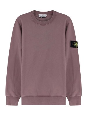 STONE ISLAND: Sweatshirts & Pulls - Sweat-Shirts - Gris