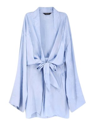 BALENCIAGA: Vestidos media pierna - Vestido Midi - Azul