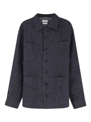 BRUNELLO CUCINELLI: Camisas - Camisa - Gris Oscuro
