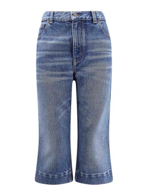 CHLOE': Straight Leg Jeans - Straight Leg Jeans - Rot