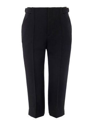 CHLOE': casual trousers - Wool Capri Pants