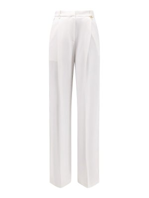 ELISABETTA FRANCHI: Pantalones casual - Pantalón Casual - Blanco