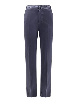 KITON: Pantalons casual - Pantalons Décontractés - Bleu