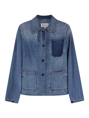 Maison Margiela: Hemden - Hemd - Blau