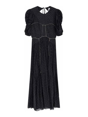 Isabel Marant Etoile: Vestidos media pierna - Vestido Midi - Negro