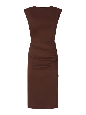 Pinko: ニーレングスドレス - 膝丈ドレス - ブラウン