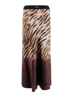 Pinko: Jupes midi et au genou - Jupe Midi - Multicolore