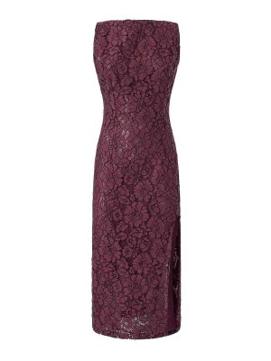 Pinko: Vestidos media pierna - Vestido Midi - Rojo Oscuro