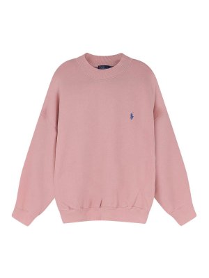POLO RALPH LAUREN: スウェット＆セーター - スウェットシャツ/セーター - ピンク