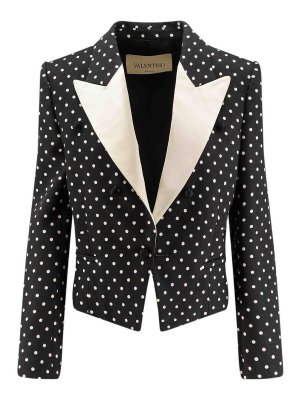 VALENTINO GARAVANI: ブレザー - ブレザー - 黒
