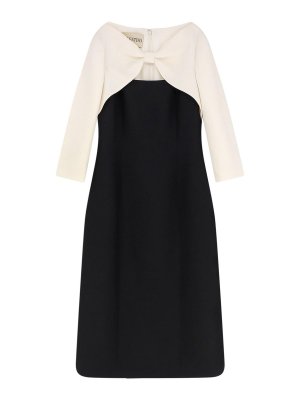 VALENTINO GARAVANI: Vestidos media pierna - Vestido Midi - Gris