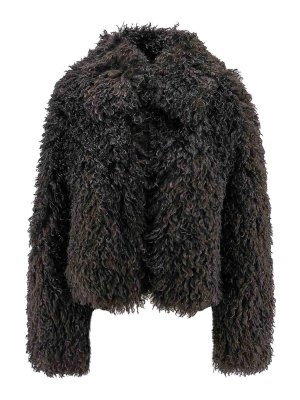 STAND STUDIO: Fur & Shearling Coats - Zaylee Faux Fur Jacket