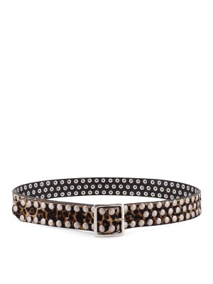 GOLDEN GOOSE: Gürtel - Gürtel - Beige