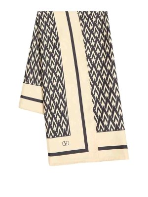 VALENTINO GARAVANI: Stolen und Schals - Stola - Creme