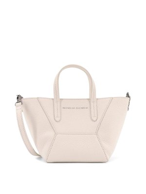 BRUNELLO CUCINELLI: Bolsos de hombro - Bolsa De Hombro - Blanco