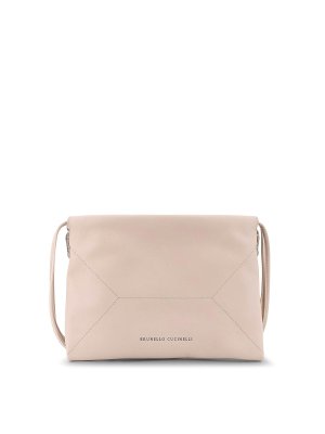 BRUNELLO CUCINELLI: Schultertaschen - Schultertasche - Weiß