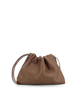 BRUNELLO CUCINELLI: Sacs portés épaule  - Sac Porté Épaule - Marron