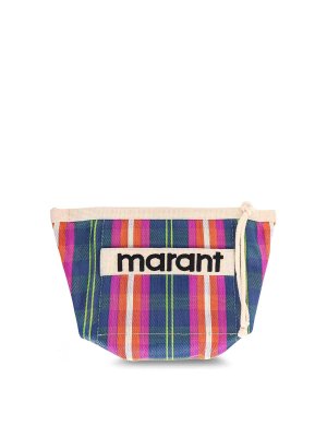 ISABEL MARANT: Clutch - Pochette - Bleu